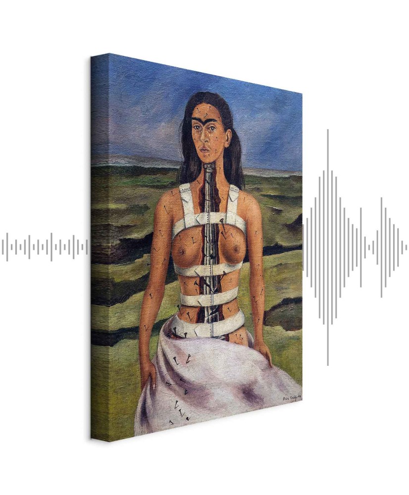 Paveikslas Frida Kahlo - Sulaužyta kolona