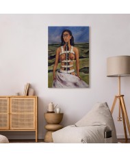 Paveikslas Frida Kahlo - Sulaužyta kolona