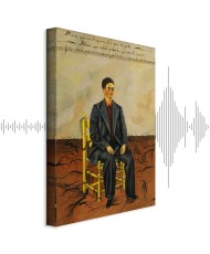 Paveikslas Frida Kahlo - Autoportretas trumpais plaukais