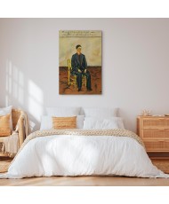 Paveikslas Frida Kahlo - Autoportretas trumpais plaukais