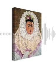 Paveikslas Frida Kahlo - Autoportretas kaip tehuana (Diego mano mintyse)