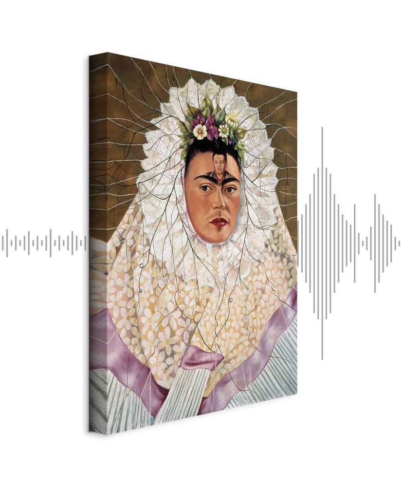 Paveikslas Frida Kahlo - Autoportretas kaip tehuana (Diego mano mintyse)