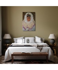 Paveikslas Frida Kahlo - Autoportretas kaip tehuana (Diego mano mintyse)