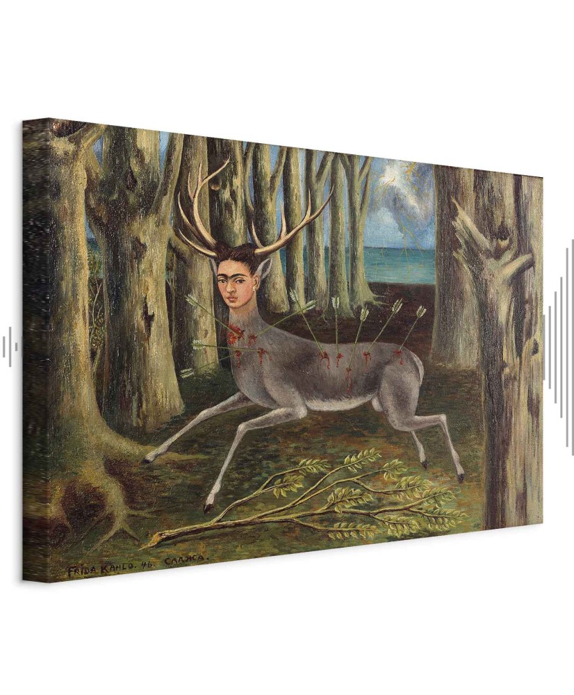 Paveikslas Frida Kahlo - Sužeistas elnias