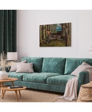 Paveikslas Frida Kahlo - Sužeistas elnias