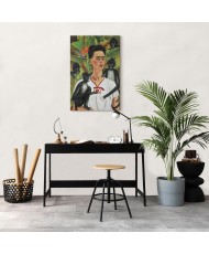 Paveikslas Frida Kahlo - Autoportretas su beždžionėmis