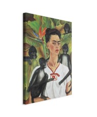 Paveikslas Frida Kahlo - Autoportretas su beždžionėmis
