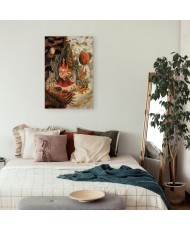 Paveikslas Frida Kahlo - Meilės glėbys: visata, žemė (Meksika), aš, Diego ir ponas Xolotl