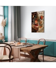 Paveikslas Frida Kahlo - Meilės glėbys: visata, žemė (Meksika), aš, Diego ir ponas Xolotl