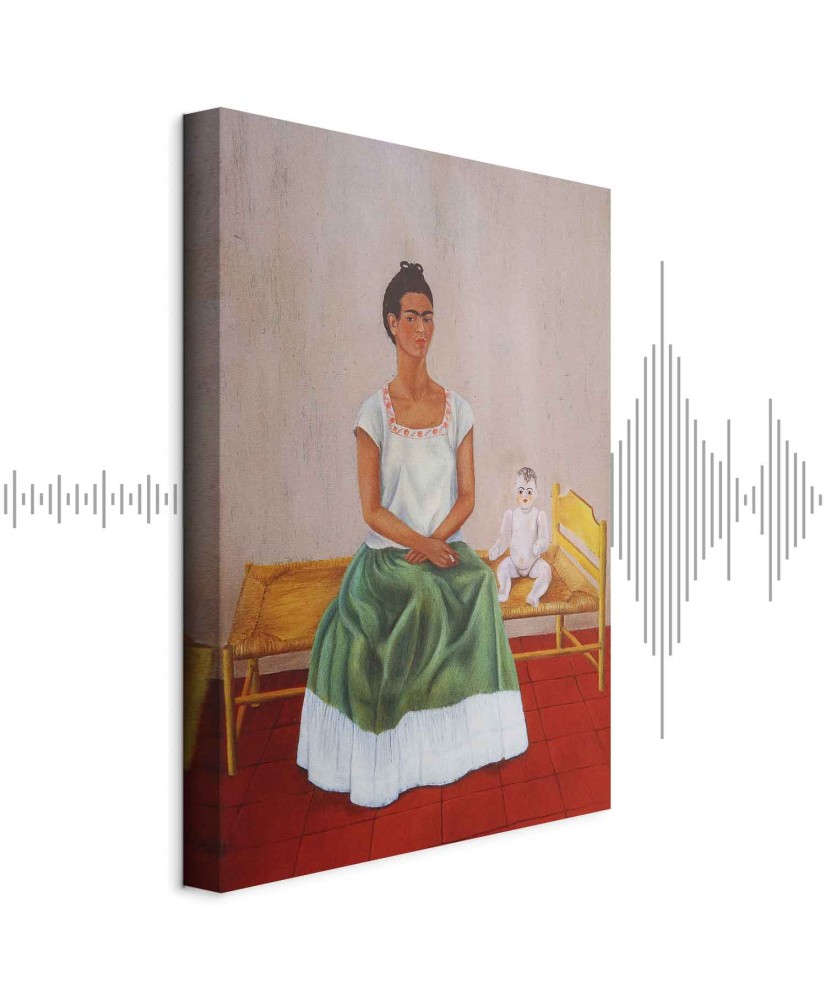 Paveikslas Frida Kahlo - Aš ir mano lėlė