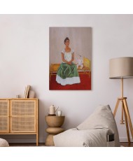 Paveikslas Frida Kahlo - Aš ir mano lėlė