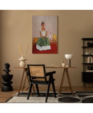 Paveikslas Frida Kahlo - Aš ir mano lėlė
