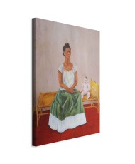 Paveikslas Frida Kahlo - Aš ir mano lėlė