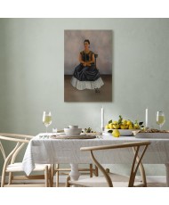 Paveikslas Frida Kahlo - Šuo itzcuintli su manimi