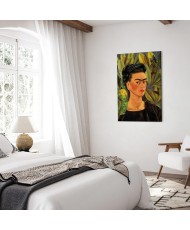 Paveikslas Frida Kahlo - Autoportretas su Bonito