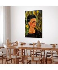 Paveikslas Frida Kahlo - Autoportretas su Bonito