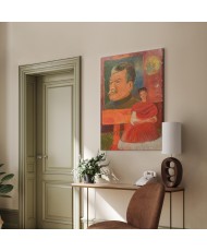 Paveikslas Frida Kahlo - Autoportretas su Stalinu
