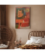 Paveikslas Frida Kahlo - Autoportretas su Stalinu