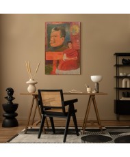 Paveikslas Frida Kahlo - Autoportretas su Stalinu