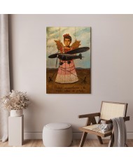Paveikslas Frida Kahlo - Jie prašė lėktuvų, o gavo šiaudinius sparnus