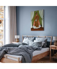 Paveikslas Frida Kahlo - Autoportretas, skirtas Leonui Trockiui