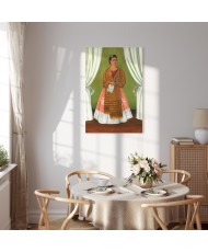 Paveikslas Frida Kahlo - Autoportretas, skirtas Leonui Trockiui