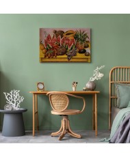 Paveikslas Frida Kahlo - Nuotaka, išsigandusi atverto gyvenimo