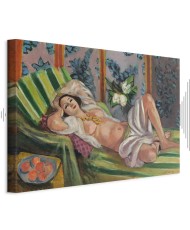 Paveikslas Henri Matisse - Gulinti odaliskė su magnolijomis