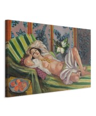 Paveikslas Henri Matisse - Gulinti odaliskė su magnolijomis