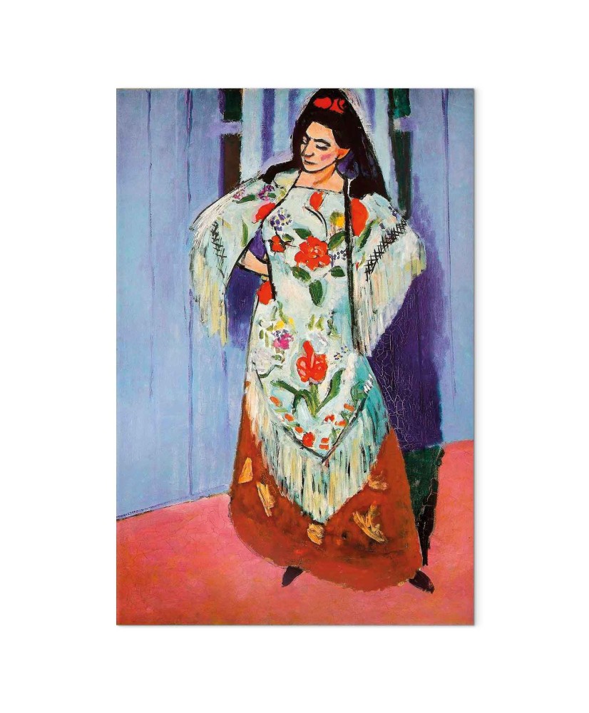 Paveikslas Henri Matisse - Madam Matisse su Manilos skara