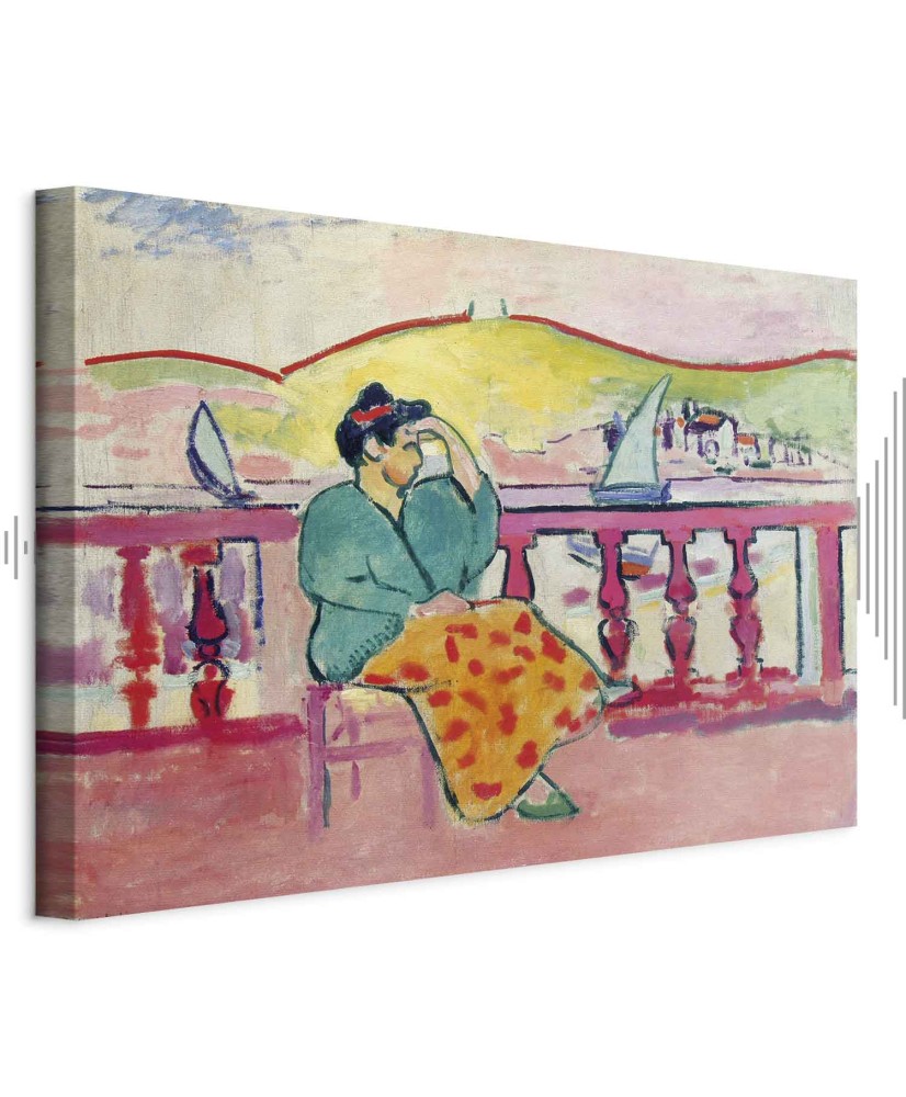 Paveikslas Henri Matisse - Moteris terasoje