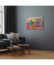 Paveikslas Henri Matisse - Moteris terasoje