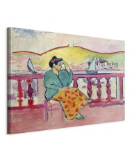 Paveikslas Henri Matisse - Moteris terasoje