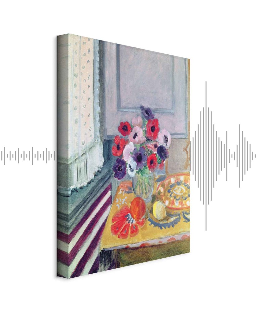 Paveikslas Henri Matisse - Natiurmortas su anemonais