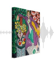 Paveikslas Henri Matisse - Moteris violetiniu paltu