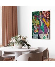 Paveikslas Henri Matisse - Moteris violetiniu paltu