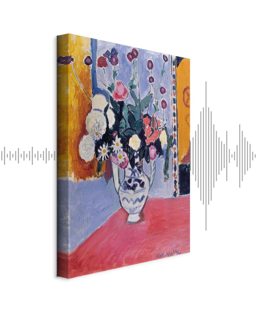 Paveikslas Henri Matisse - Puokštė dviejų ąsų vazoje