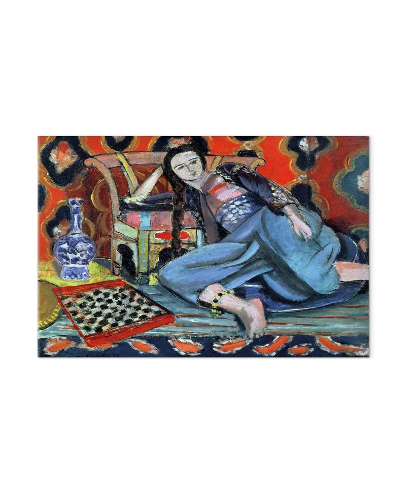 Paveikslas Henri Matisse - Odaliskė su turkiška kėde