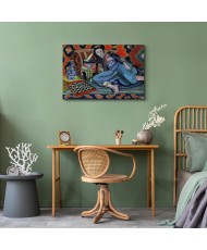 Paveikslas Henri Matisse - Odaliskė su turkiška kėde