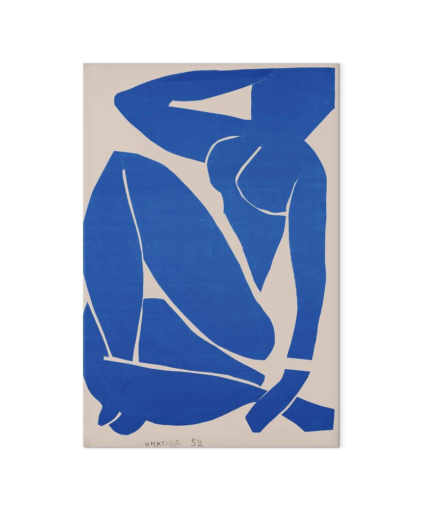 Paveikslas Henri Matisse - Mėlynasis aktas III