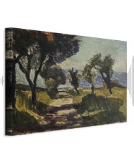 Paveikslas Henri Matisse - Korsikos peizažas su alyvmedžiais