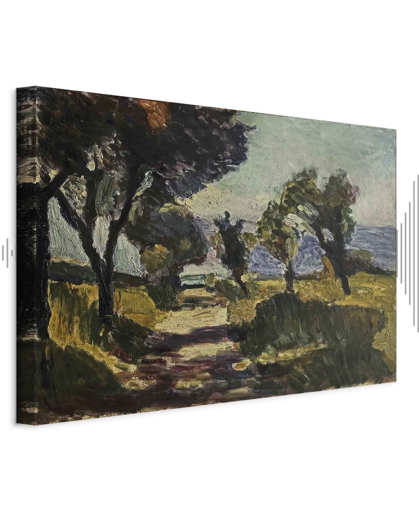 Paveikslas Henri Matisse - Korsikos peizažas su alyvmedžiais