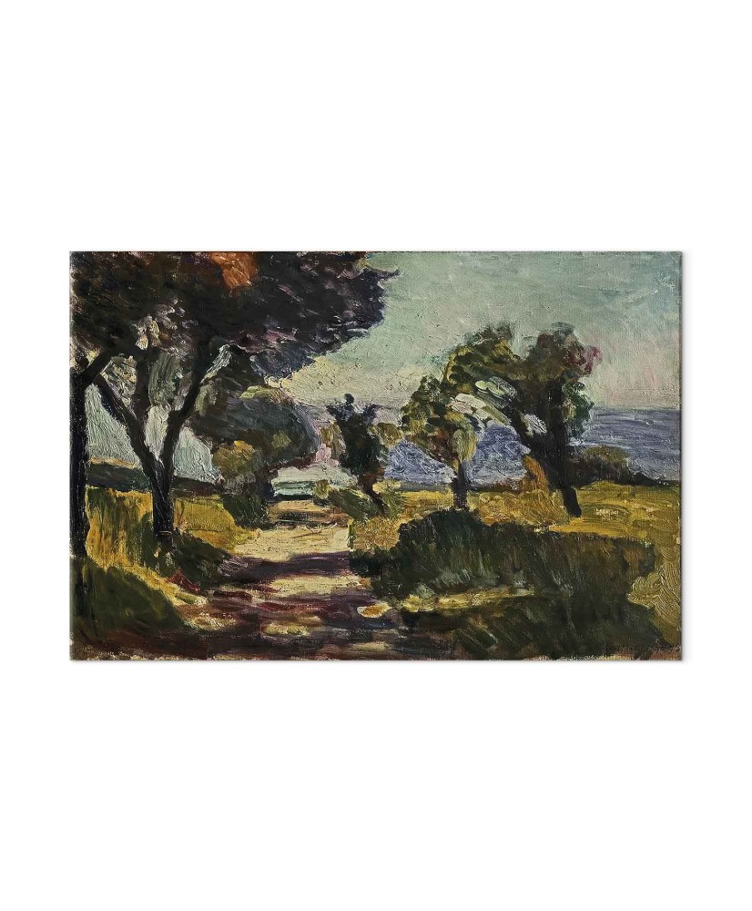 Paveikslas Henri Matisse - Korsikos peizažas su alyvmedžiais