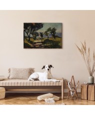 Paveikslas Henri Matisse - Korsikos peizažas su alyvmedžiais