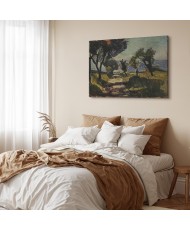 Paveikslas Henri Matisse - Korsikos peizažas su alyvmedžiais