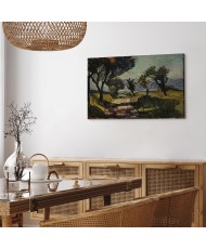 Paveikslas Henri Matisse - Korsikos peizažas su alyvmedžiais