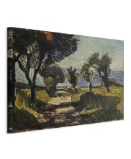 Paveikslas Henri Matisse - Korsikos peizažas su alyvmedžiais