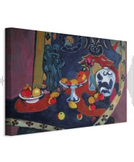 Paveikslas Henri Matisse - Natiurmortas su vaisiais ir bronzine statulėle