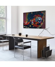 Paveikslas Henri Matisse - Natiurmortas su vaisiais ir bronzine statulėle