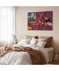 Paveikslas Henri Matisse - Harmonija raudonoje (Raudonasis kambarys)